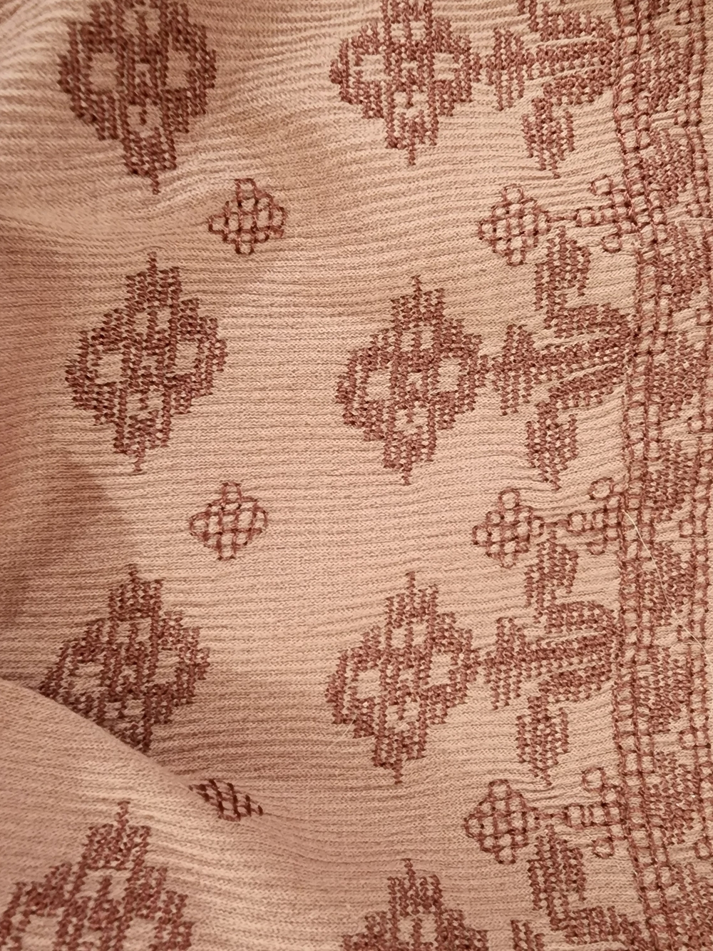 Maurices Mauve-Rose Embroidered Peasant Tunic - Picture 5 of 7